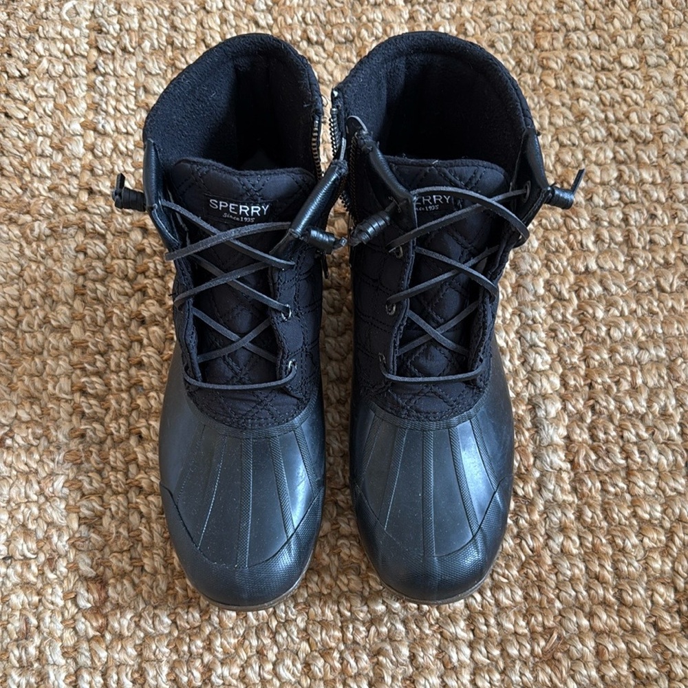 Sperry Black Duck Boots